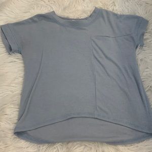 Blue t shirt from For All Seasons